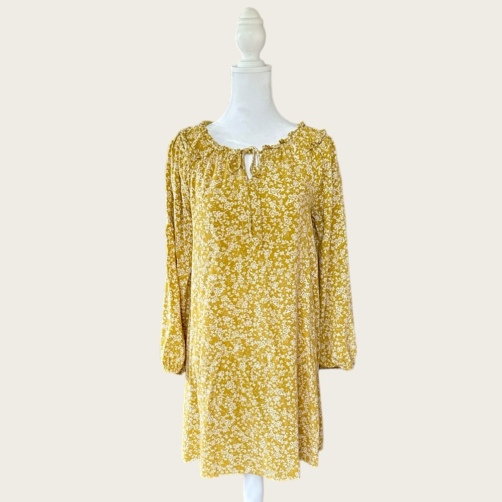 Naïf Boho Peasant Floral Dress, Size M